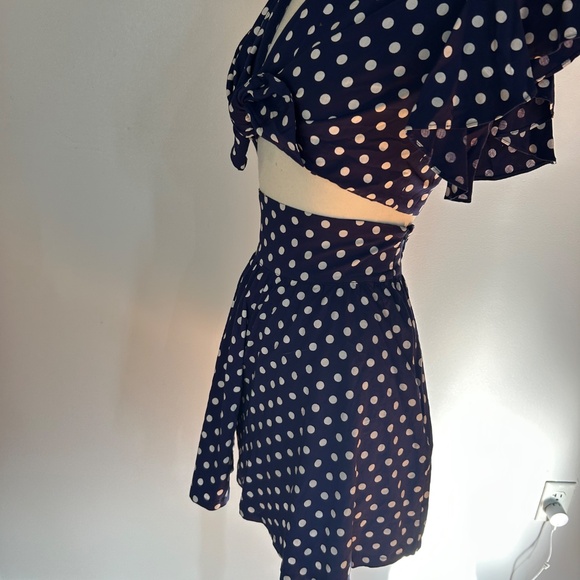 Trashy Diva Blue Dots Top and Shirts - Picture 5 of 9